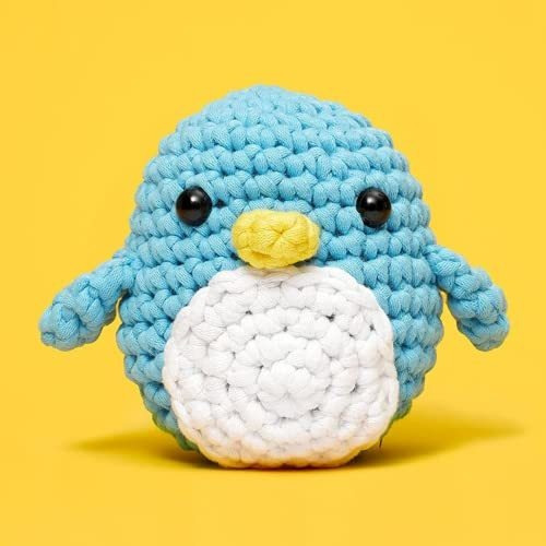 The Woobles Beginners Crochet Kit With Easy Peasy Yarn, Kit