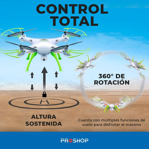 Drone Syma X5HW con cámara HD white 2.4GHz 1 batería