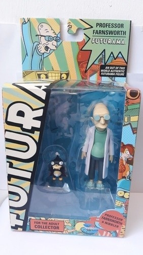 Figura De Accion Futurama:  Hubert J. Farnsworth Toynami