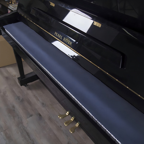 Mooson Funda Antipolvo Para Teclado De Piano De Alta Tecnología, Cubierta De Tela Para Teclado Vertical, Piano Eléctrico Y Piano De Cola (azul Oscuro)