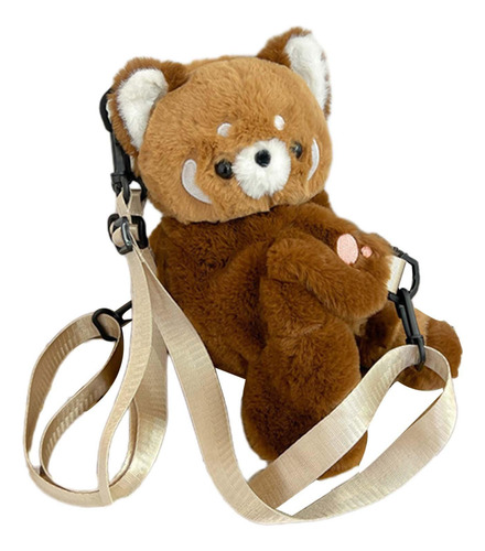 Mochila De Muñeca Panda De Peluche, Bolso De Hombro L
