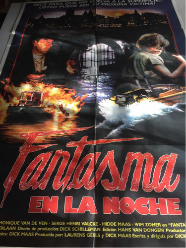 Poster Fantasma En La Noche Cine Aleman Huub Stapel 1988