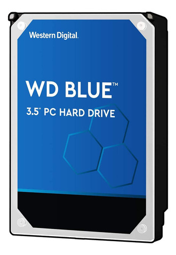 Western Digital Disco Duro Interno Wd Blue 3.5 6tb Sata3 6gb S 256mb 5400rpm P Pc Comp Basico