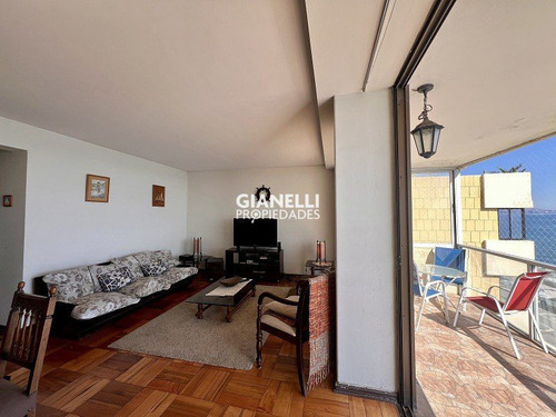 Venta Dpto Amoblado 3d/2b + Servicio + 1e - Av. Perú - Viña