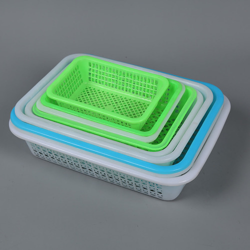 Yt-302, 46 X 36,5 X 13 Cm (cesta De Plástico Rectangular Par