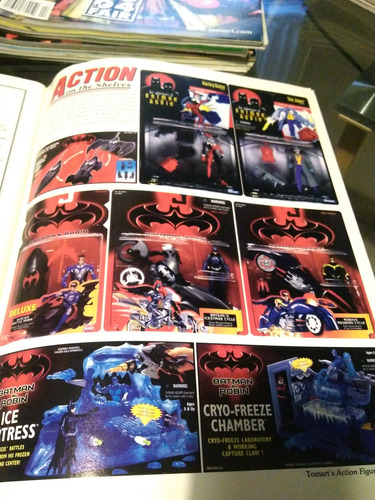 Lote Revista Action Figures X10 Marvel Dc Batman (Usado)