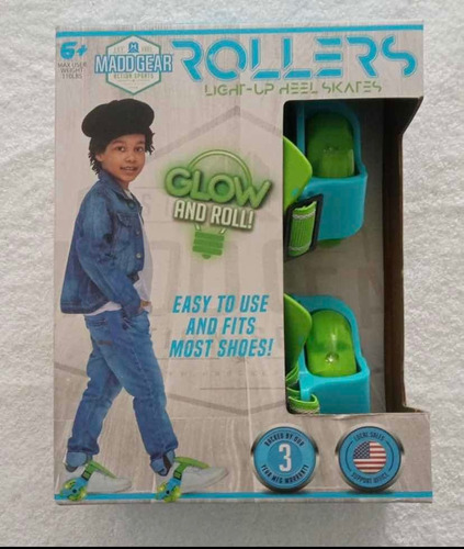 Imagen 2 de 3 de Ruedas Ajustables Al Calzado Tipo Patines