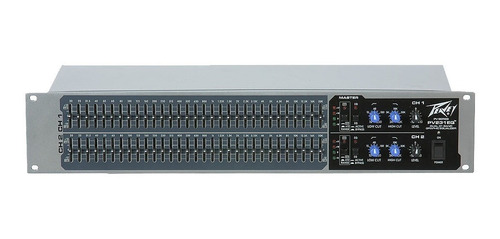 Ecualizador Grafico Peavey Pv231 Eq Rack 2 Canales 31 Bandas