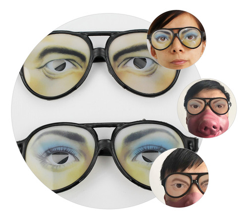 1 Juego De 8 Gafas De Fiesta Para Mujer Y Hombre, Con Forma