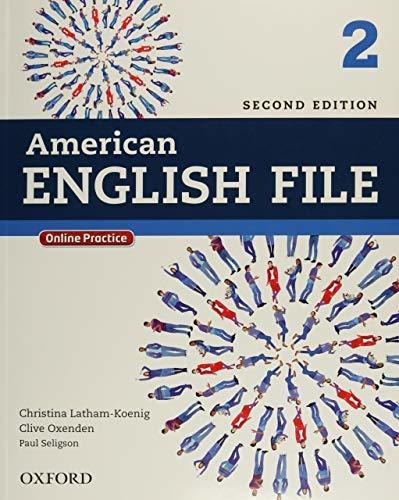 Book : American English File 2e 2 Studentbook With Online..