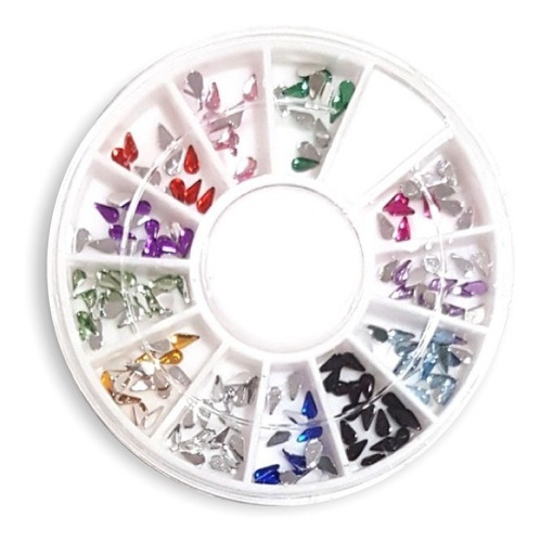 Carrusel De Strass Colores Formas Deco De Uñas Nail Art