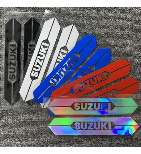 Stickers Suzuki Decoración Moto Vinilo Adhesivo 2 Unidades