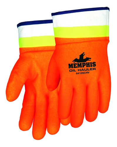 Mcr Safety 6410schv - Guantes Prmium De Doble Inmersin De Pv