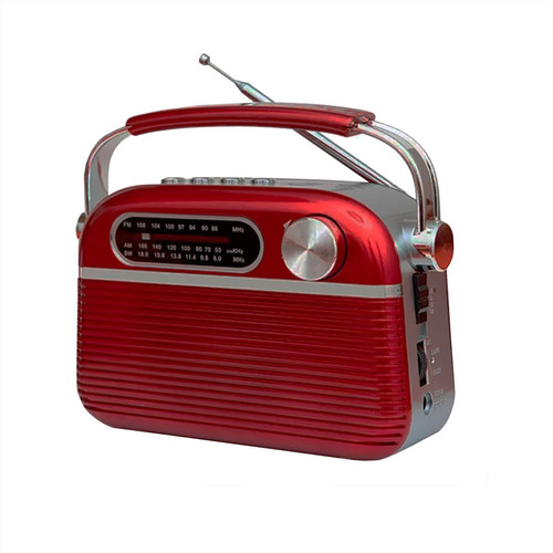 Radio Daewoo Retro Madera Di-rh221br Bluetooth Usb Vintage