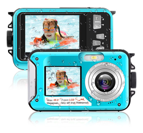 Kaisoon Tech Underwater Camera 10ft Waterproof Digital Camer