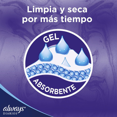 Toallas Femeninas Always Noche + Protectores Y Flujo Abund