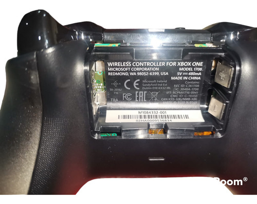 Control Microsoft Xbox One Phantom Black Special Edition (Reacondicionado)