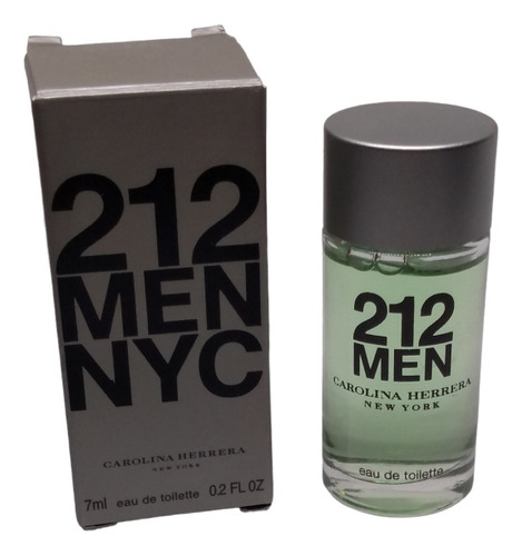 Carolina Herrera 212  Men Perfume Miniatura 7 Ml Edt