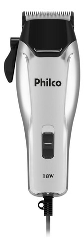 Cortador De Cabelos Philco 9 Acessórios 4 Pentes Preto 110v