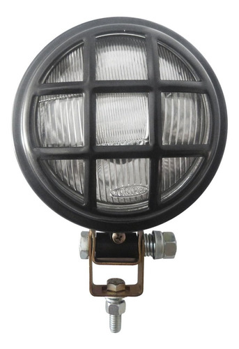 Farol Milha Preto Com Grade E Manejo Jeep Pick-up - Diadema