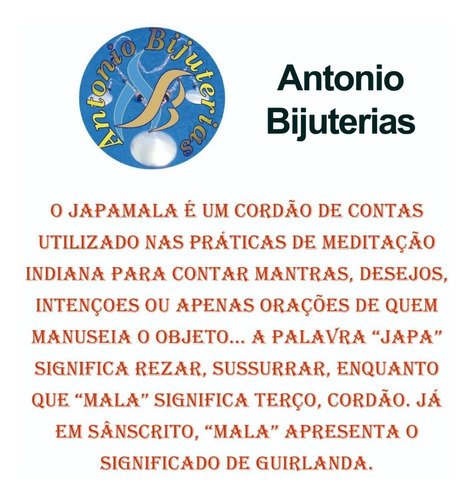 Imagem 6 de 8 de Japamala De Açaí Coloridas 108 Contas Ref: 9527 (unidade)