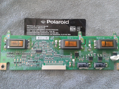 Tarjeta Inverter Polaroid Modelo Ptv3213lcd  Ssi320_3ua01