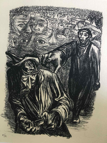 Leopoldo Méndez, Serie El Nombre De Cristo,7 Litografías.
