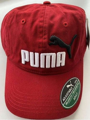 Puma Relaxed Fit Ajustable Dad Cap Gorra 100% Original O/s