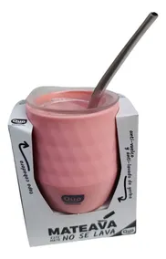 Mate Mateava, No Se Vuelca Ni Se Lava Bombilla Tapa Cebadora