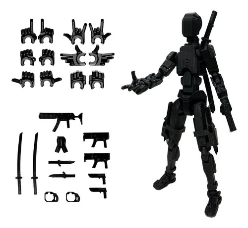 Cc Figura Acción Dummy13 Impresa En 3d 5.54 Pulgadas