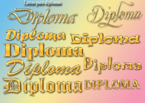 Kit Imprimible Diplomas