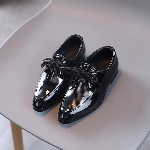 Zapatos De Cuero Sintético Fiestas Bodas Para Niñus