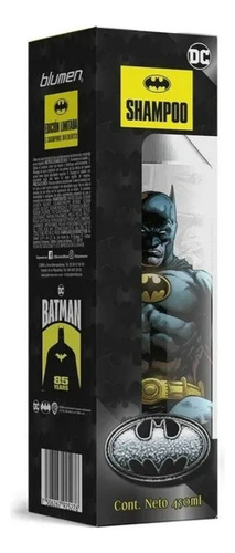 Shampoo Batman 85 Aniversario Edición Limitada 450 Ml
