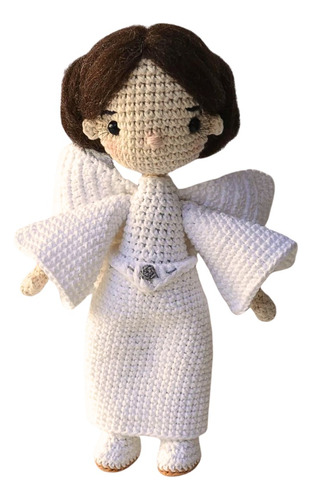 Princesa Leia Star Wars Muñeca Amigurumi Tejida A Crochet