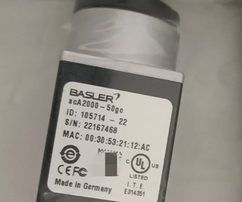 New Original Basler Aca2000-50gc Industrial Camera Bbt