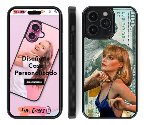 Funda Elvira Hancock 100 Dolares Caracortada Scarface Tony Negro Iphone 12 Pro
