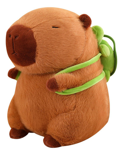 Juguete De Peluche De Capibara Con Bolsa De Tortuga, 45cm