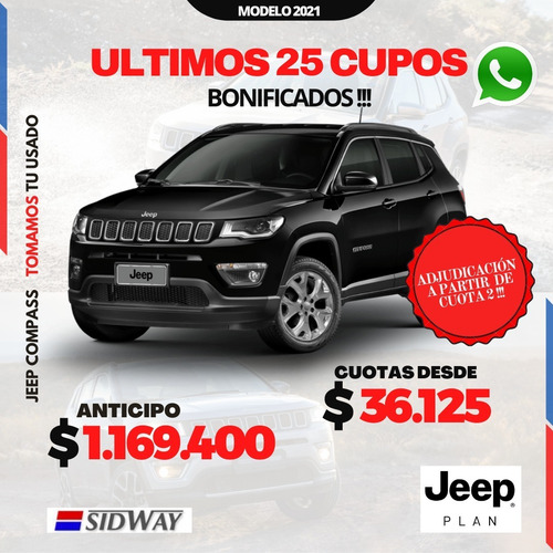 Jeep Compass Sport 2.4 At6 Okm 2021 #1