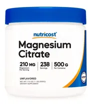 Comprar Citrato De Magnesio Medio Kilo
