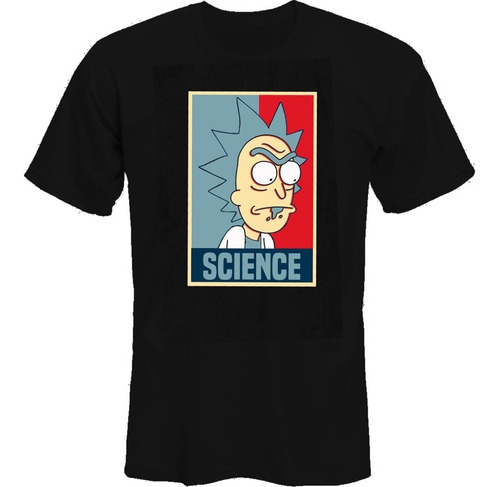 Remeras Rick And Morty Science Ciencia Toon *mr Korneforos*