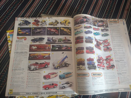 4 Catálogos Exoticar Automovilismo Autitos Usa Hotwheels (Usado)