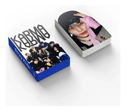 55 Photocards Stray Kids - Karma Karma Straykids yy. | MercadoLivre