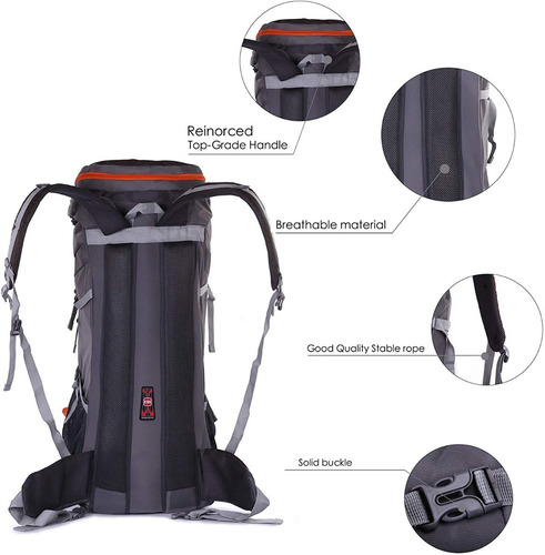 Mochila Camping Trekking 95l Litros Senderismo Original