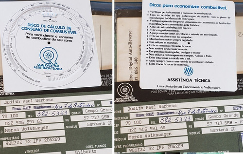 Imagem 13 de 14 de Vw-volkswagen Santana Cd 1.8 1984/85 Placa Preta