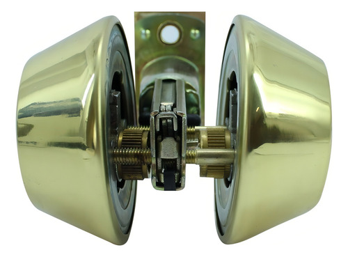 Fechadura de latão brilhante de dupla função Dexter 6730 05910500 cor dourada