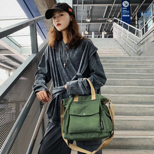 Bolso Bandolera De Lona Tipo Bandolera Para Mujeres Y Hombre