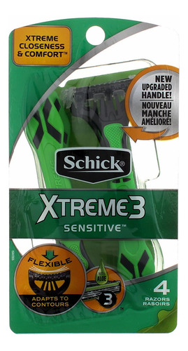 Razors Schick Xtreme 3 Men Sensitive Pack Of 2