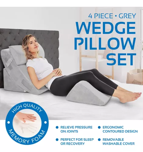 Cuatro modelos de almohadas para las piernas y evitar el dolor de