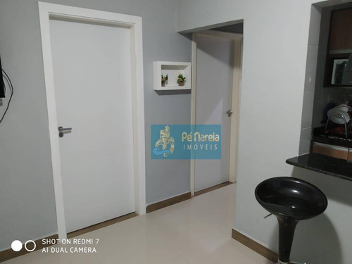 Imagem 5 de 18 de Apartamento Com 2 Dormitórios À Venda, 45 M² Por R$ 230.000,00 - Canto Do Forte - Praia Grande/sp - Ap0619