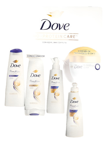 Dove Kit Reconstrução Queratina Lavanda 320g 2 Em 1